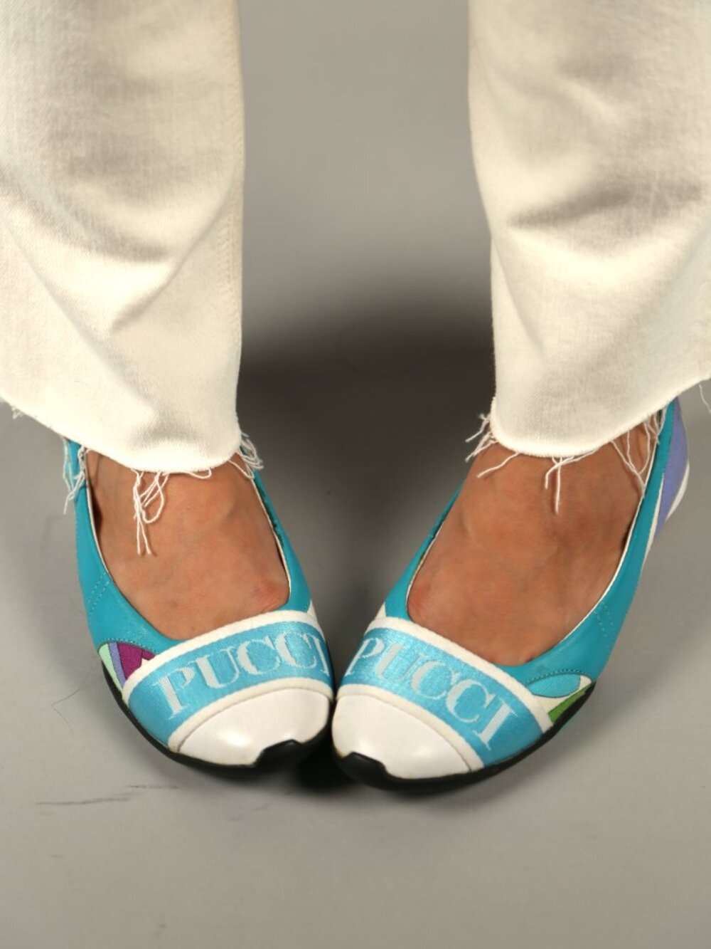 Rare Emilio Pucci Ballet Flats